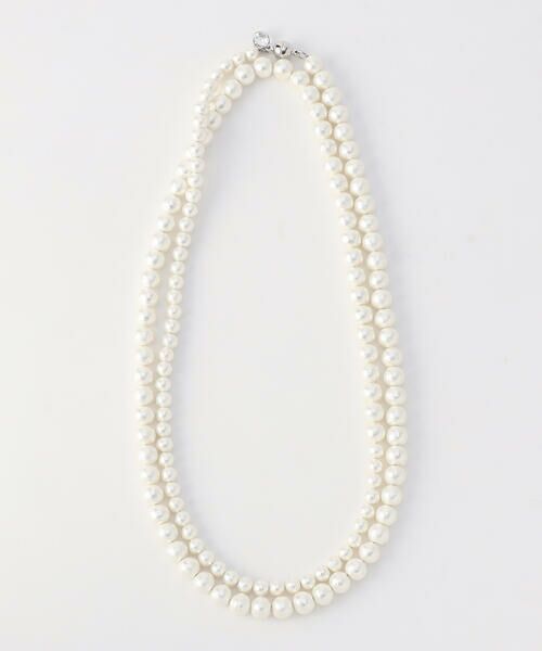 COMME CA PLATINUM / コムサ・プラチナ ネックレス・ペンダント・チョーカー | コットンパール ロングネックレス | 詳細1