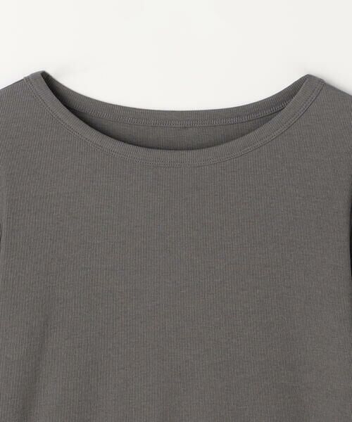 COMME CA PLATINUM / コムサ・プラチナ カットソー | 綿キュプラベアテレコ プルオーバー | 詳細18