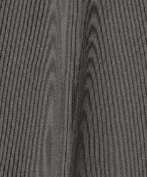 COMME CA PLATINUM / コムサ・プラチナ カットソー | 綿キュプラベアテレコ プルオーバー | 詳細21