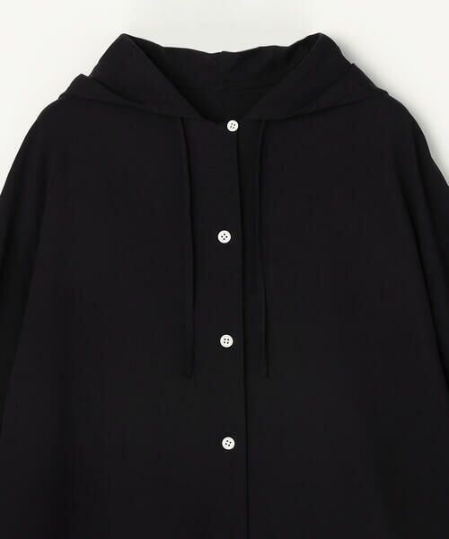 COMME CA PLATINUM / コムサ・プラチナ シャツ・ブラウス | 〔 +サイズ 〕レーヨンツイル フーディーブラウス | 詳細16
