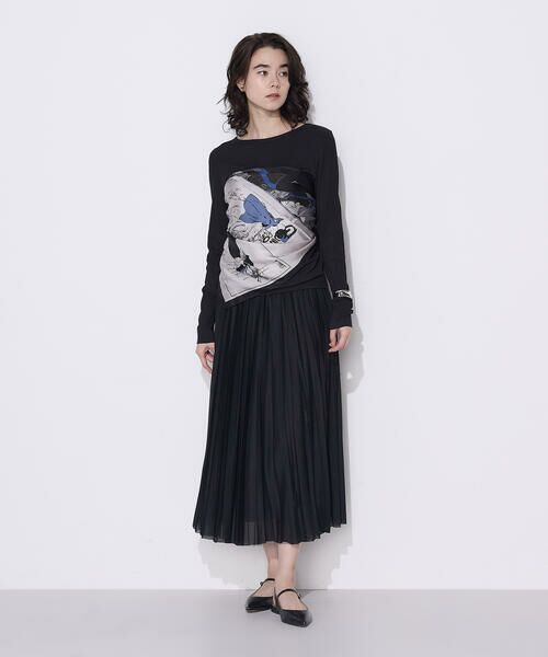 COMME CA PLATINUM / コムサ・プラチナ カットソー | 〔 +サイズ 〕綿キュプラベアテレコ プルオーバー | 詳細22