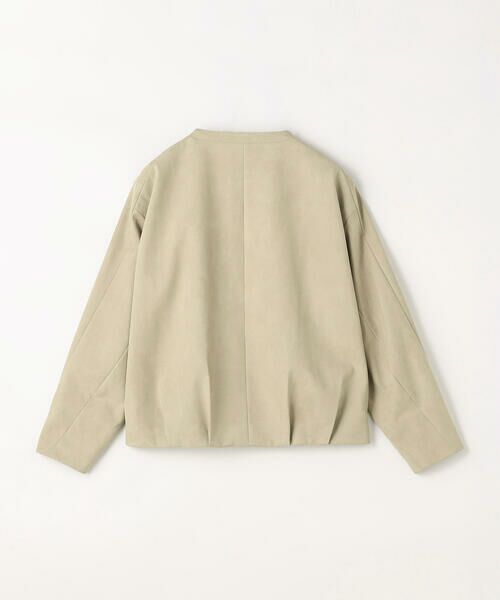 COMME CA PLATINUM / コムサ・プラチナ ブルゾン | フェイクスエード タックブルゾン | 詳細8