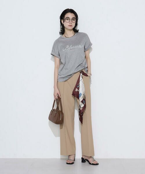 COMME CA PLATINUM / コムサ・プラチナ Tシャツ | コットンスムース パールTシャツ | 詳細7