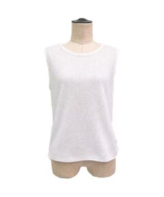 COMME CA PLATINUM / コムサ・プラチナ タンクトップ | スパークナイロンテレコ 2WAYタンクトップ