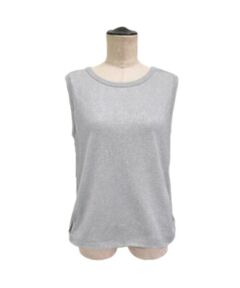 COMME CA PLATINUM / コムサ・プラチナ タンクトップ | スパークナイロンテレコ 2WAYタンクトップ