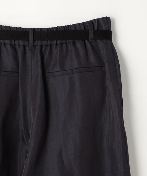 COMME CA PLATINUM / コムサ・プラチナ その他パンツ | キュプラリネン/トリアセリネンサテン バレルシルエットパンツ | 詳細14