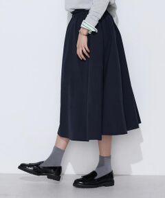 COMME CA PLATINUM / コムサ・プラチナ ロング・マキシ丈スカート | タイプライター フレアースカート