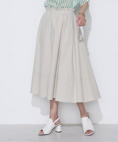 COMME CA PLATINUM / コムサ・プラチナ ロング・マキシ丈スカート | タイプライター フレアースカート