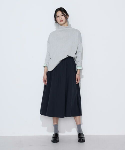 COMME CA PLATINUM / コムサ・プラチナ ロング・マキシ丈スカート | タイプライター フレアースカート | 詳細2