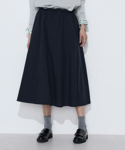 COMME CA PLATINUM / コムサ・プラチナ ロング・マキシ丈スカート | タイプライター フレアースカート | 詳細4