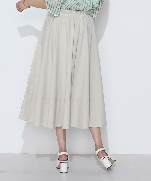 COMME CA PLATINUM / コムサ・プラチナ ロング・マキシ丈スカート | タイプライター フレアースカート | 詳細12