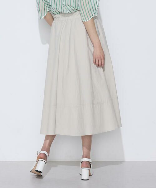 COMME CA PLATINUM / コムサ・プラチナ ロング・マキシ丈スカート | タイプライター フレアースカート | 詳細11