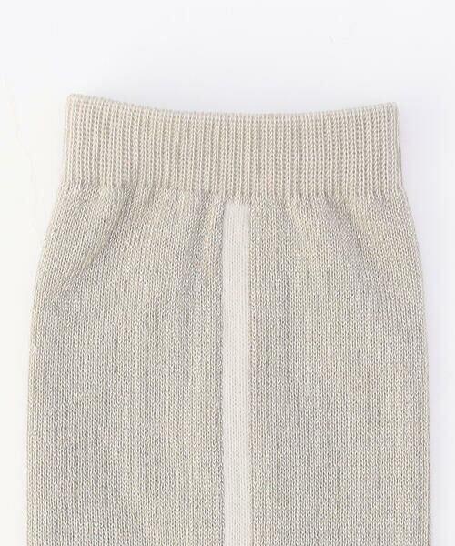 COMME CA PLATINUM / コムサ・プラチナ ソックス | サイドライン ラメソックス | 詳細2