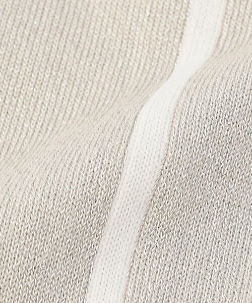 COMME CA PLATINUM / コムサ・プラチナ ソックス | サイドライン ラメソックス | 詳細5