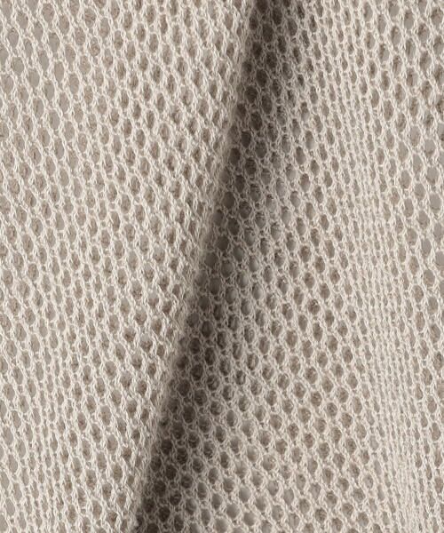 COMME CA PLATINUM / コムサ・プラチナ ニット・セーター | リネンメッシュ スキッパープルオーバー | 詳細29