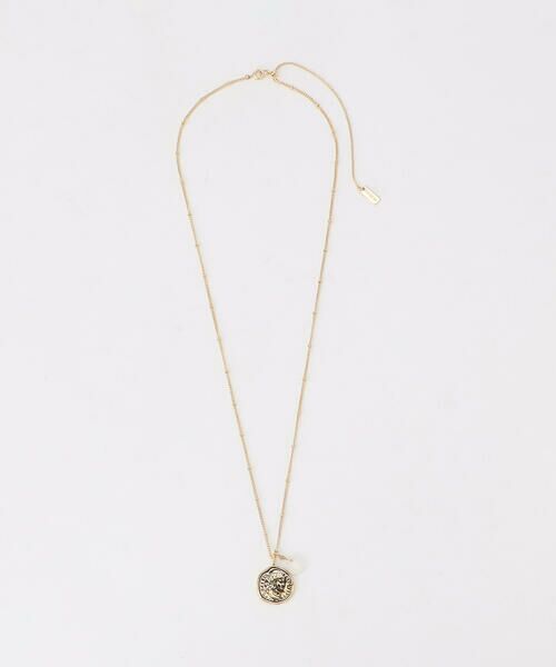 COMME CA PLATINUM / コムサ・プラチナ ネックレス・ペンダント・チョーカー | コイン ネックレス（26:ゴールド×ホワイト）