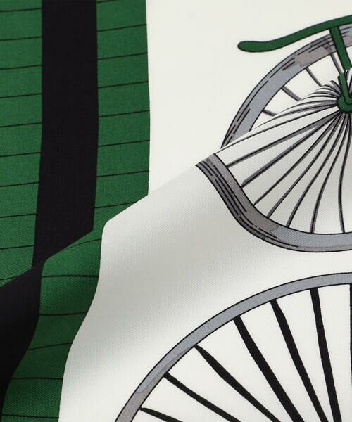 COMME CA PLATINUM / コムサ・プラチナ マフラー・ショール・スヌード・ストール | 自転車柄 スカーフ | 詳細6