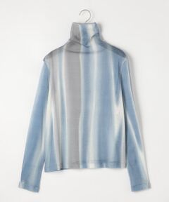 COMME CA PLATINUM / コムサ・プラチナ カットソー | コットンチュール プリントスキントップス