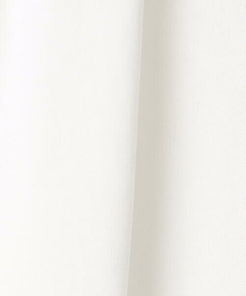COMME CA PLATINUM / コムサ・プラチナ Tシャツ | コットン強撚ポンチ ドレープタックシャツ | 詳細8