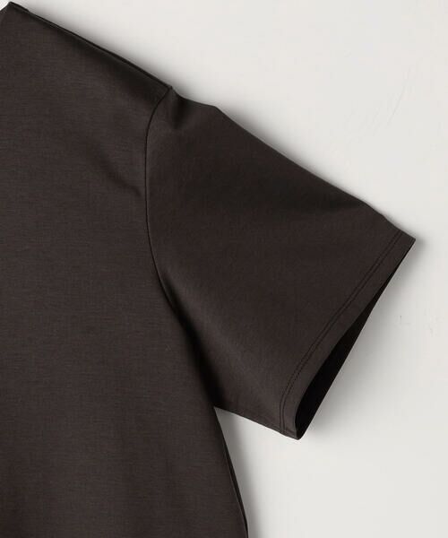COMME CA PLATINUM / コムサ・プラチナ Tシャツ | コットン強撚ポンチ ドレープタックシャツ | 詳細18