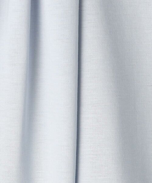 COMME CA PLATINUM / コムサ・プラチナ Tシャツ | コットン強撚ポンチ ドレープタックシャツ | 詳細27