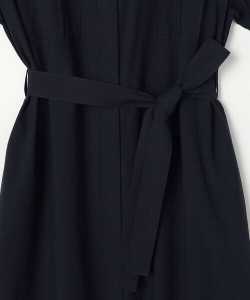 COMME CA PLATINUM / コムサ・プラチナ ロング・マキシ丈ワンピース | タイプライター ロングシャツドレス | 詳細20