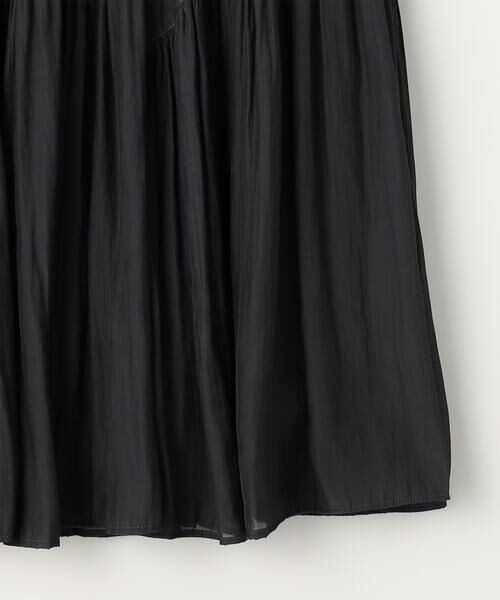 COMME CA PLATINUM / コムサ・プラチナ ロング・マキシ丈スカート | 【セットアップ対応】カッセンシフォンオーガンジー アシンメトリーギャザースカート | 詳細8
