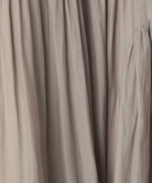 COMME CA PLATINUM / コムサ・プラチナ ロング・マキシ丈スカート | 【セットアップ対応】カッセンシフォンオーガンジー アシンメトリーギャザースカート | 詳細18