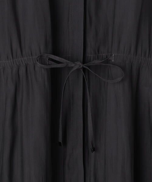 COMME CA PLATINUM / コムサ・プラチナ ロング・マキシ丈ワンピース | カッセンシフォン シャツドレス | 詳細7