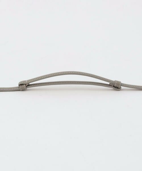 COMME CA PLATINUM / コムサ・プラチナ ベルト・サスペンダー | 10mm幅トップバックルベルト | 詳細3