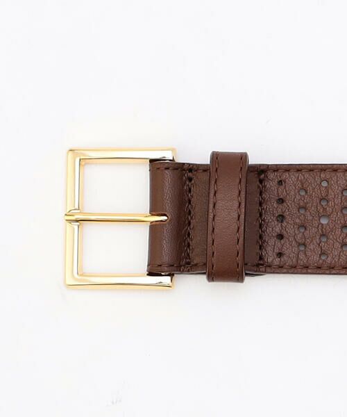 COMME CA PLATINUM / コムサ・プラチナ ベルト・サスペンダー | パンチング ベルト | 詳細2