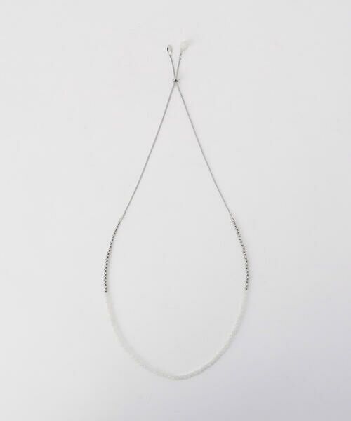 COMME CA PLATINUM / コムサ・プラチナ ネックレス・ペンダント・チョーカー | 天然石 マルチウェイネックレス（01:ホワイト系）