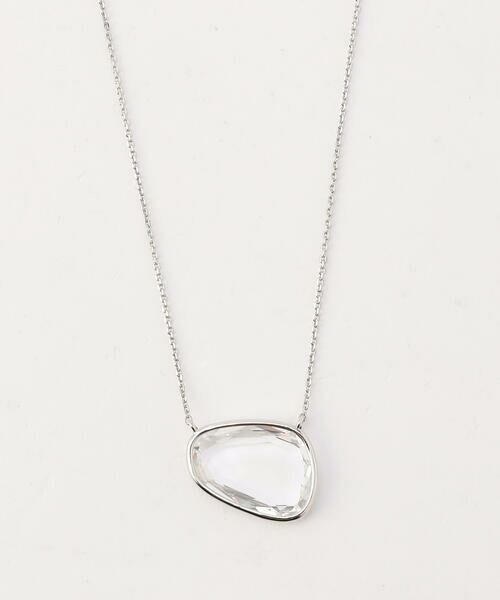 COMME CA PLATINUM / コムサ・プラチナ ネックレス・ペンダント・チョーカー | ガラスワントップ ネックレス | 詳細3