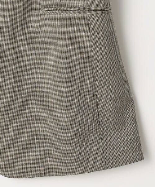 COMME CA PLATINUM / コムサ・プラチナ ベスト | ストレッチミニ千鳥 ジレ | 詳細23