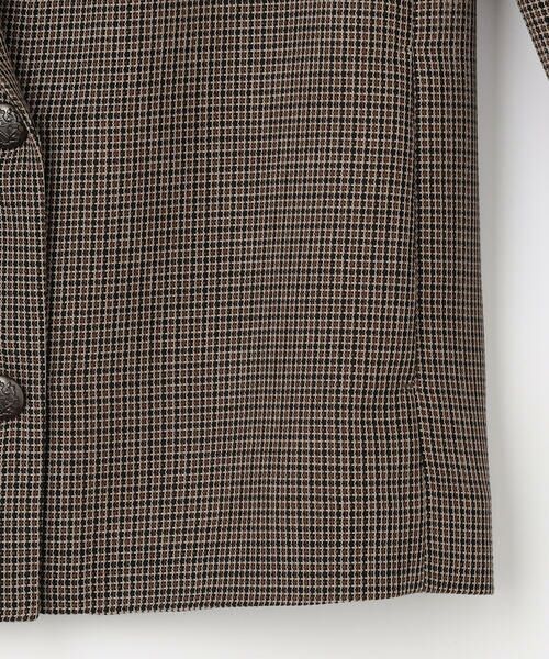 COMME CA PLATINUM / コムサ・プラチナ テーラードジャケット | 【セットアップ対応】シアーチェックジャケット | 詳細29