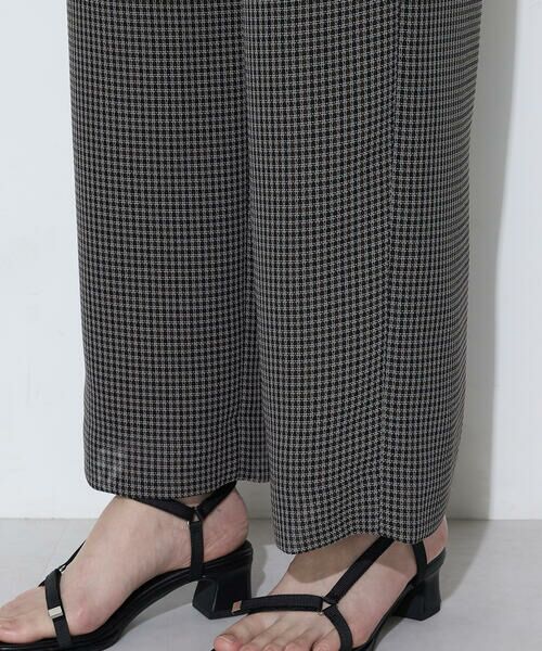 COMME CA PLATINUM / コムサ・プラチナ その他パンツ | 【セットアップ対応】シアーチェックタックパンツ | 詳細7