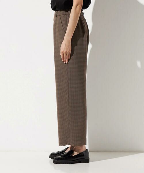 COMME CA PLATINUM / コムサ・プラチナ その他パンツ | 【セットアップ対応】シアーチェックタックパンツ | 詳細15