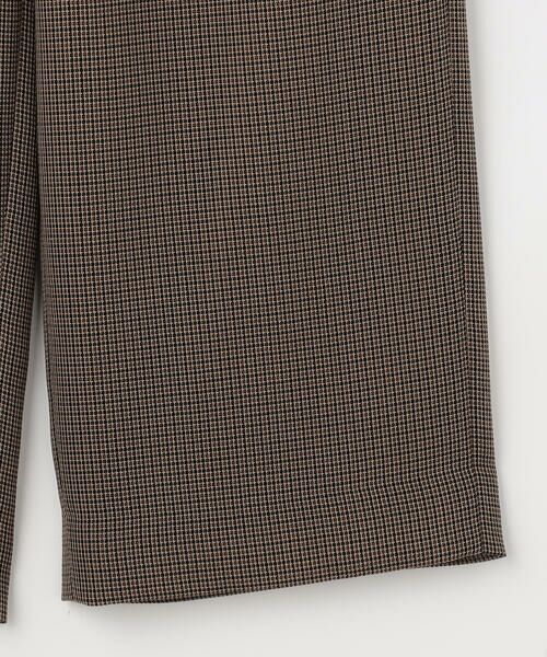 COMME CA PLATINUM / コムサ・プラチナ その他パンツ | 【セットアップ対応】シアーチェックタックパンツ | 詳細28