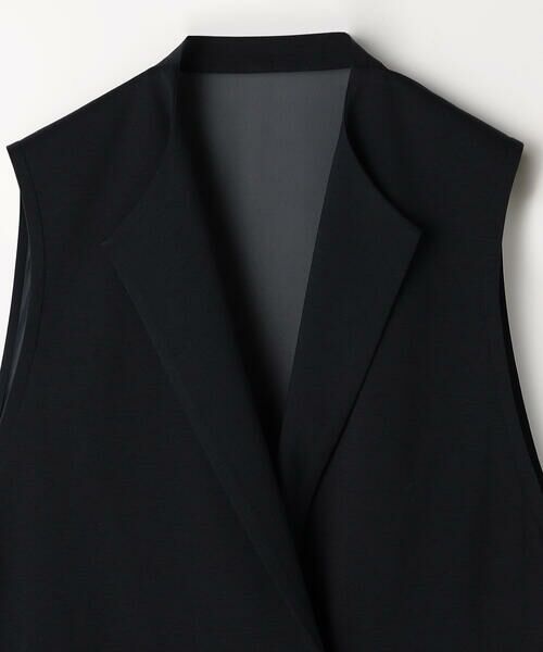 COMME CA PLATINUM / コムサ・プラチナ ベスト | TCポンチ ジレ | 詳細9