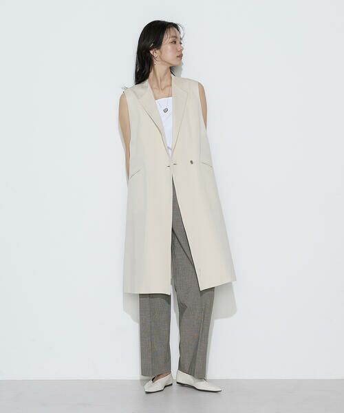 COMME CA PLATINUM / コムサ・プラチナ ベスト | TCポンチ ジレ | 詳細19