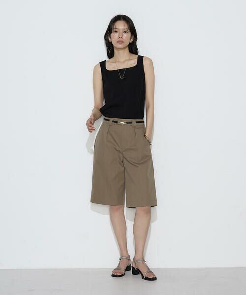 COMME CA PLATINUM / コムサ・プラチナ タンクトップ | ファインコットンフライス 2WAYインナー | 詳細28