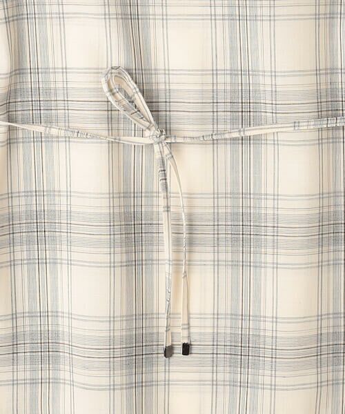 COMME CA PLATINUM / コムサ・プラチナ シャツ・ブラウス | モノトーンシアーチェック ブラウス | 詳細14