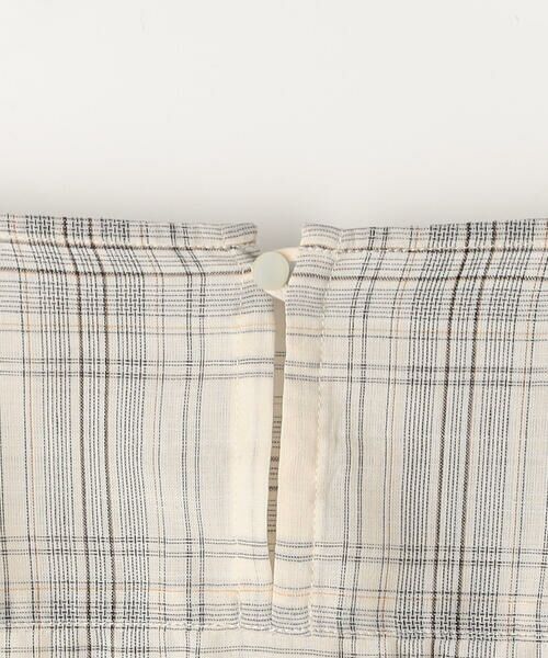 COMME CA PLATINUM / コムサ・プラチナ シャツ・ブラウス | モノトーンシアーチェック ブラウス | 詳細11