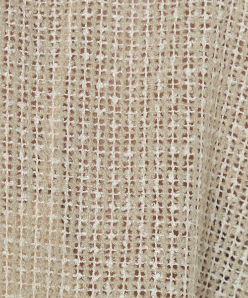 COMME CA PLATINUM / コムサ・プラチナ シャツ・ブラウス | カラミツイード タックブラウ | 詳細13