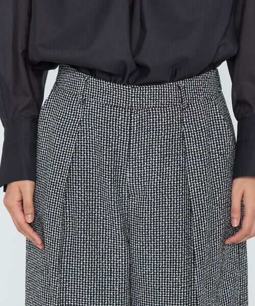 COMME CA PLATINUM / コムサ・プラチナ その他パンツ | カラミツイード ワイドパンツ | 詳細13