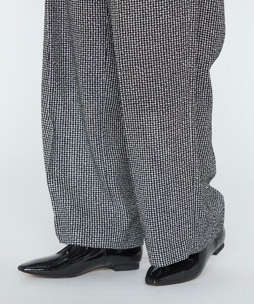 COMME CA PLATINUM / コムサ・プラチナ その他パンツ | カラミツイード ワイドパンツ | 詳細16