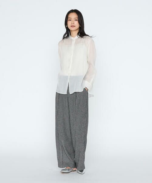 COMME CA PLATINUM / コムサ・プラチナ その他パンツ | カラミツイード ワイドパンツ | 詳細5