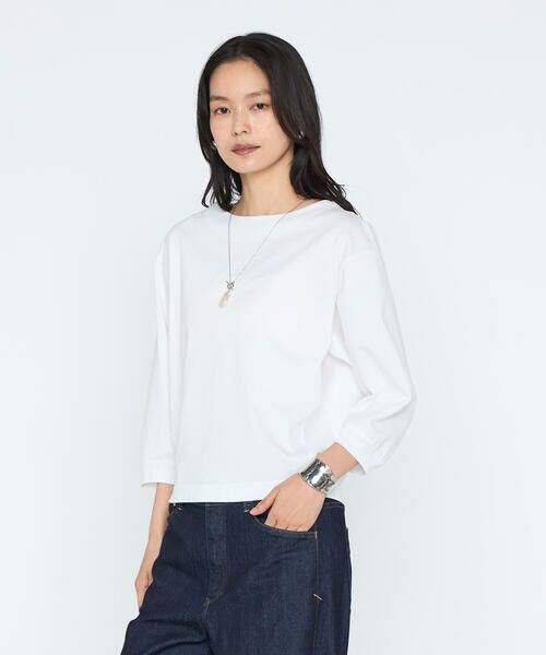 COMME CA PLATINUM / コムサ・プラチナ カットソー | スーピマコットンポンチ プルオーバー | 詳細2