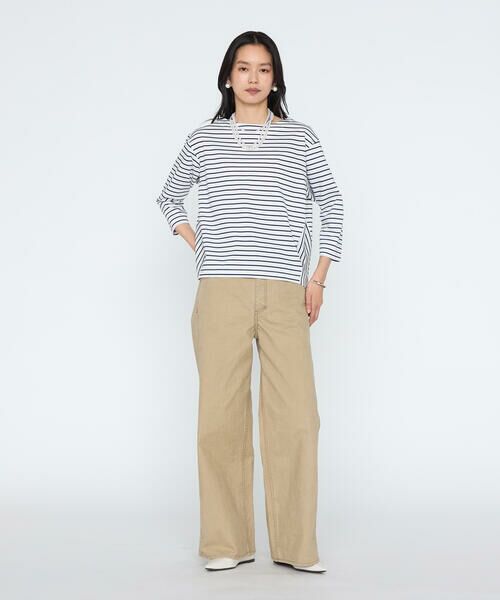 COMME CA PLATINUM / コムサ・プラチナ カットソー | スーピマコットンポンチ プルオーバー | 詳細10