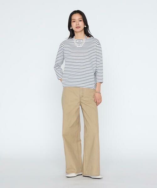 COMME CA PLATINUM / コムサ・プラチナ カットソー | スーピマコットンポンチ プルオーバー | 詳細11